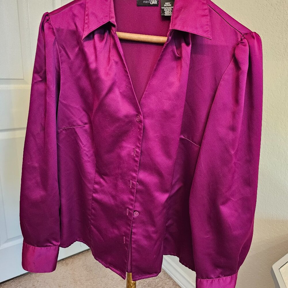East 5th Purple Blouse